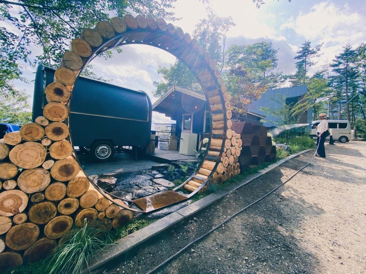 つながるキャンプリゾートqoonel+ Fujikawaguchiko Exterior foto